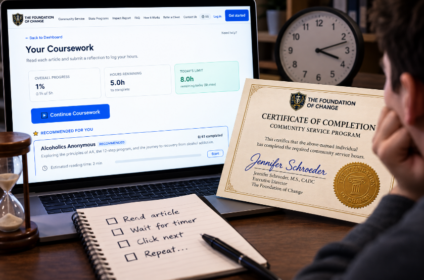 The Recorded Test That Shows How Online “Community Service” Can Become Nothing More Than Waiting